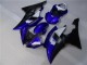 Bleu Noir Carénages Moto R6 2008-2016 Bleu Noir Carénages Moto R6 2008-2016
