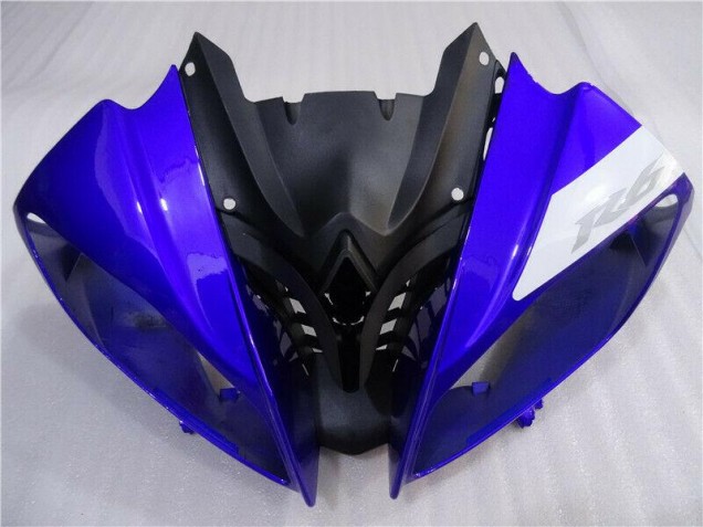 Bleu Noir Carénages Moto R6 2008-2016 Bleu Noir Carénages Moto R6 2008-2016