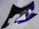 Bleu Noir Carénages Moto R6 2008-2016 Bleu Noir Carénages Moto R6 2008-2016