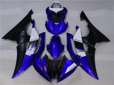 Bleu Noir Carénages Moto R6 2008-2016
