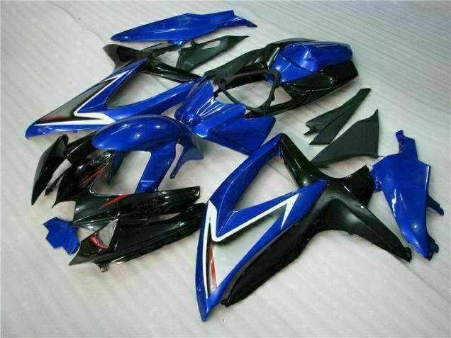 Bleu Noir Carrosserie Moto GSXR 600 / 750 K8 2008-2010