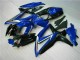 Bleu Noir Carrosserie Moto GSXR 600 / 750 K8 2008-2010
