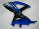 Bleu Noir Carrosserie Moto GSXR 600 / 750 K8 2008-2010