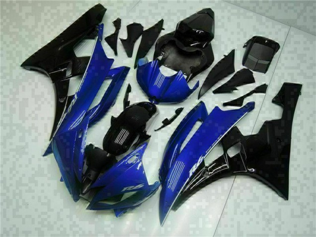 Bleu Noir Carrosserie Moto R6 2006-2007 Bleu Noir Carrosserie Moto R6 2006-2007