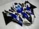 Bleu Noir Kit Carénages Motos Complet R6 2008-2016 Bleu Noir Kit Carénages Motos Complet R6 2008-2016
