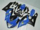Bleu Noir Kit Carénages Motos GSXR 1000 K5 2005-2006