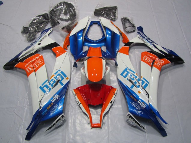 Bleu Orange Carénage Moto ZX10R 2011-2015 Bleu Orange Carénage Moto ZX10R 2011-2015