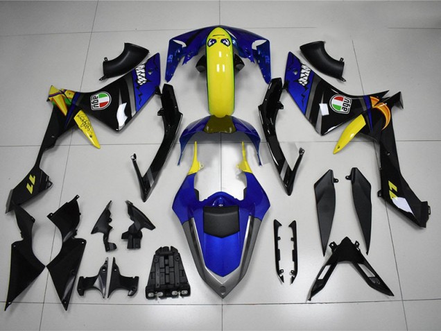 Bleu Requin Carénage Moto R1 2007-2008 Bleu Requin Carénage Moto R1 2007-2008