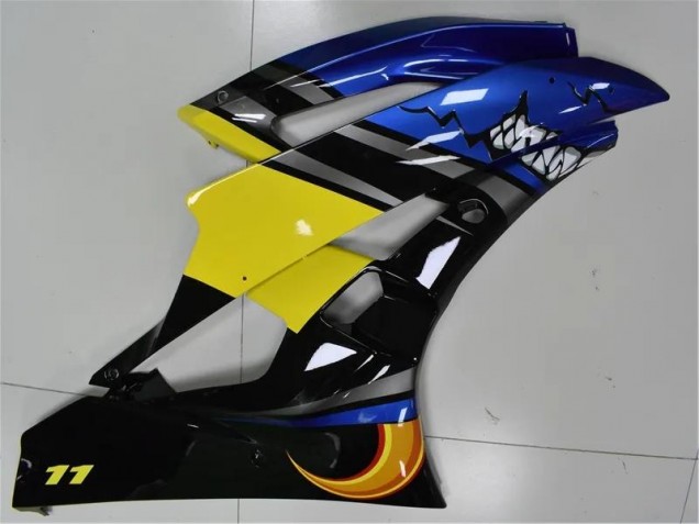 Bleu Requin Carénage Moto R6 2006-2007