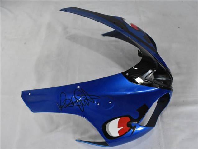 Bleu Requin Carénage Moto ZX6R 2007-2008 Bleu Requin Carénage Moto ZX6R 2007-2008