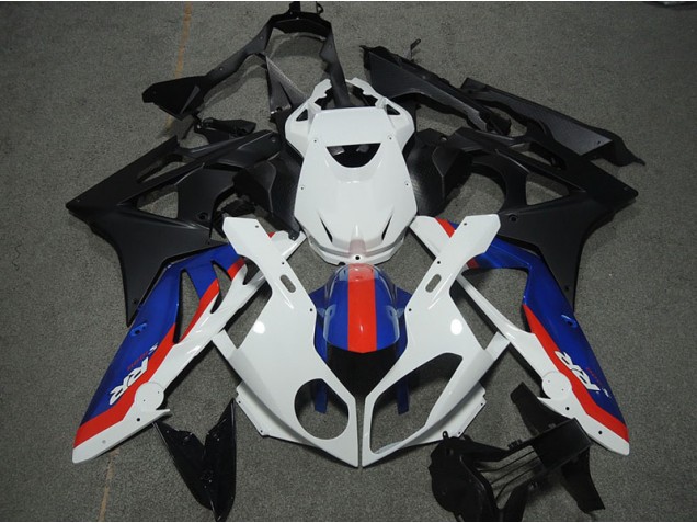 Bleu Rouge Blanc Carénage Moto CBR 600 RR 2003-2004
