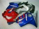 Bleu Rouge Carénage Moto CBR 600 F4i 2001-2003