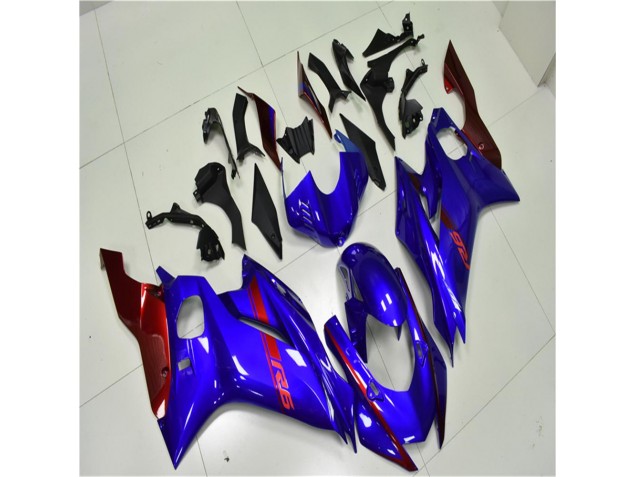 Bleu Rouge Carénage Moto R6 2017-2023 Bleu Rouge Carénage Moto R6 2017-2023