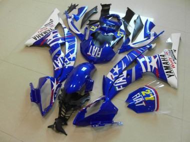 Bleu Star Fiat Carénage Moto R6 2008-2016