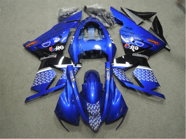 Bleu Touch4 Carénage Moto ZX10R 2003-2005 Bleu Touch4 Carénage Moto ZX10R 2003-2005