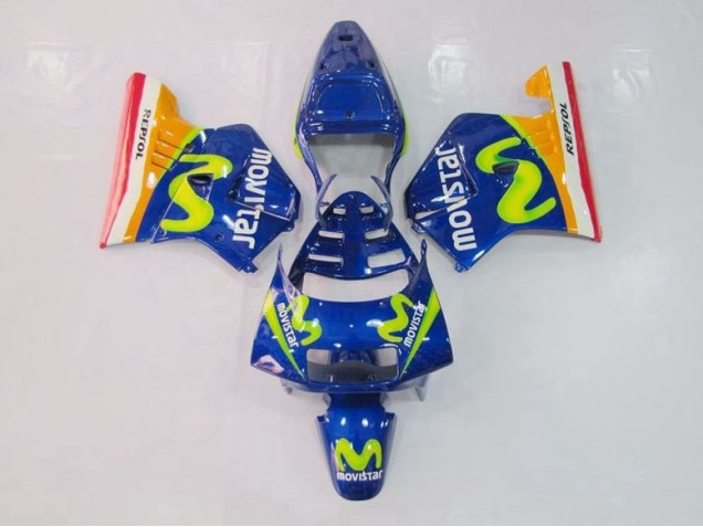Bleu Vert Carénage Moto NSR 250 MC28 P4 1994-1996