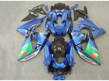 Bleu Vert JOMO Carénage Moto GSXR 1000 K9 2009-2016