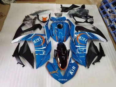 Bleu et Blanc Carénage Moto R3 2015-2022