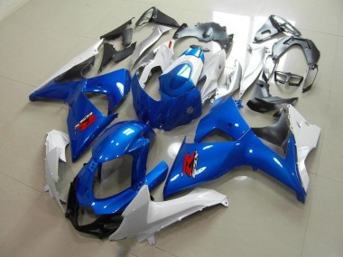 Bleu et Blanc Style OEM Carénages Moto GSXR 1000 K9 2009-2016