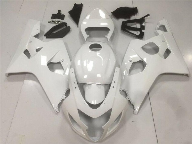 Brillant Blanc Carénage Moto GSXR 600 / 750 K4 2004-2005
