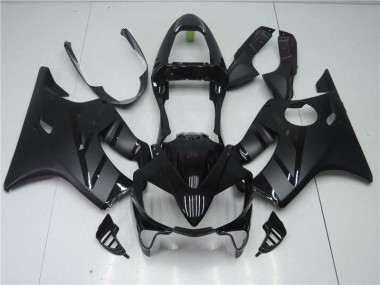Brillant Noir Mat Carénage Moto CBR 600 F4i 2001-2003
