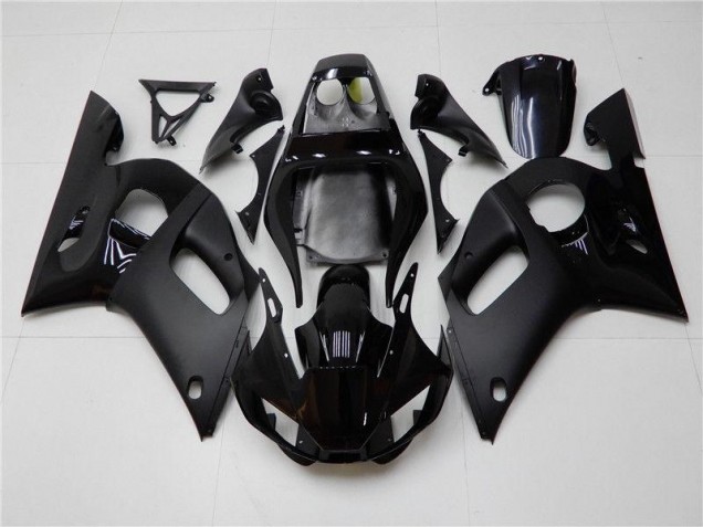 Brillant Noir Mat Carénage Moto R6 1998-2002 Brillant Noir Mat Carénage Moto R6 1998-2002