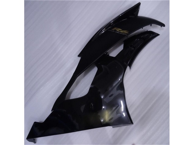 Brillant Noir Mat Carénage Moto R6 2008-2016