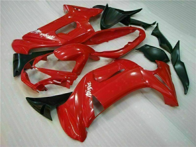 Brillant Rouge Carénage Moto EX650 2006-2008