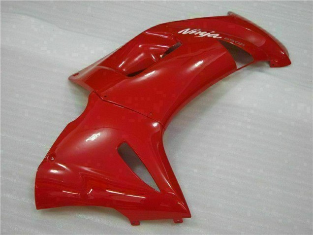 Brillant Rouge Carénage Moto EX650 2006-2008
