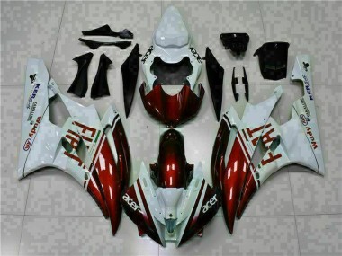 Brun Blanc Carénage Moto R6 2006-2007