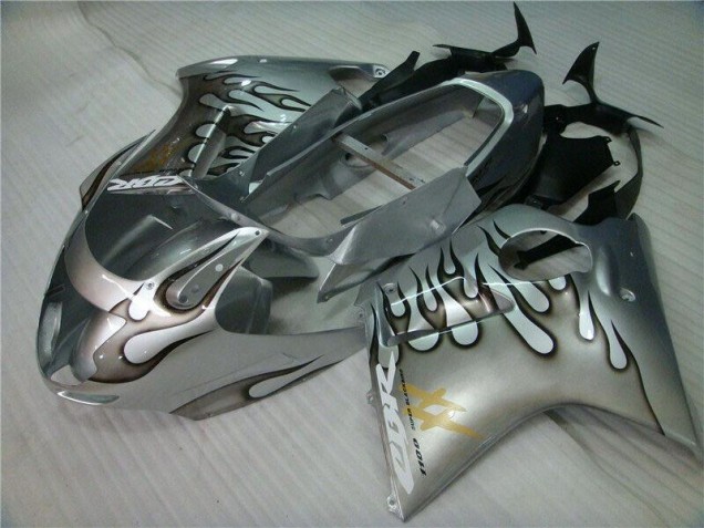Flamme Argent Gris Carénage Moto CBR 1100 XX 1996-2007