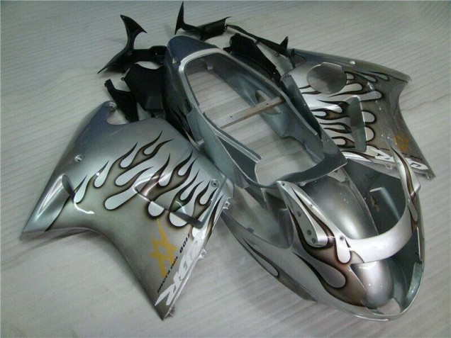 Flamme Argent Gris Carénage Moto CBR 1100 XX 1996-2007
