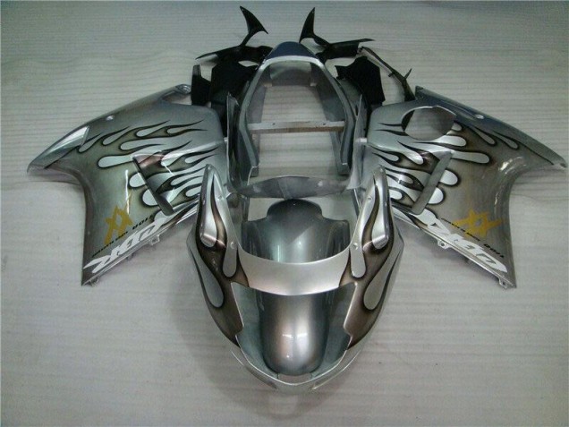 Flamme Argent Gris Carénage Moto CBR 1100 XX 1996-2007