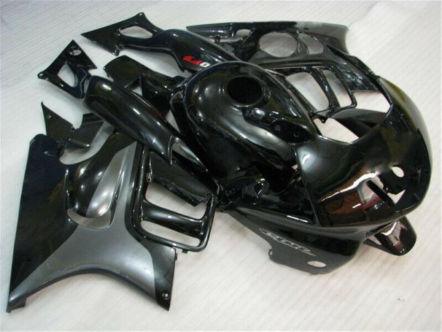 Glosssy Noir Carénage Moto CBR 600 F3 1995-1998 Glosssy Noir Carénage Moto CBR 600 F3 1995-1998