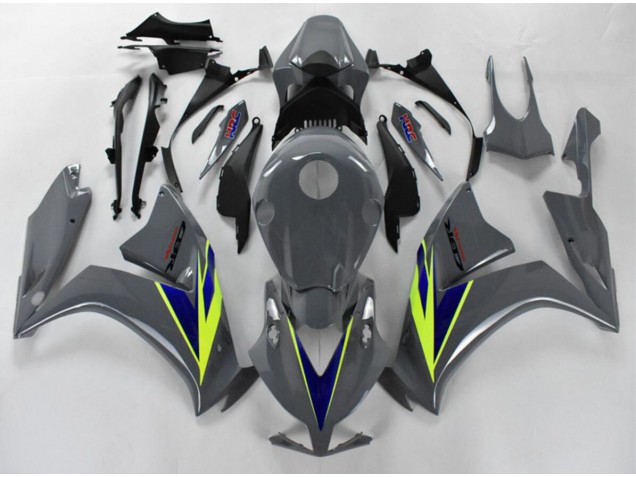 Gris Bleu Vert Carénage Moto CBR 1000 RR 2012-2016 Gris Bleu Vert Carénage Moto CBR 1000 RR 2012-2016