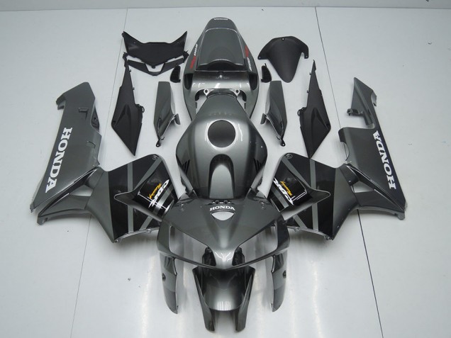 Gris Noir Carénage Moto CBR 600 RR 2005-2006 Gris Noir Carénage Moto CBR 600 RR 2005-2006