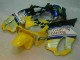 Jaune Argent Nastro Azzurro Carénage Moto CBR 600 F4i 2001-2003