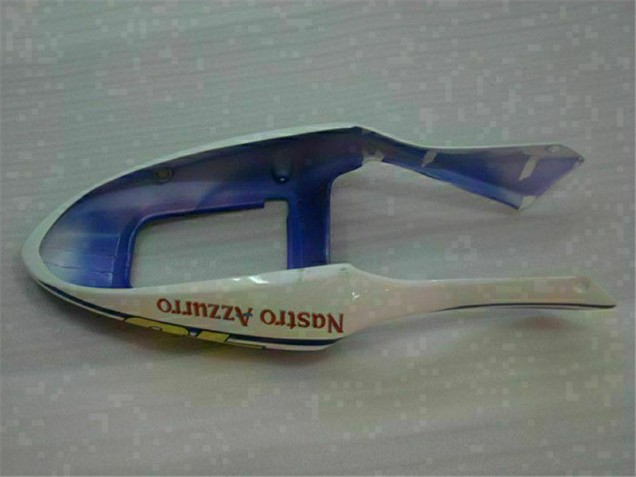 Jaune Argent Nastro Azzurro Carénage Moto CBR 600 F4i 2001-2003