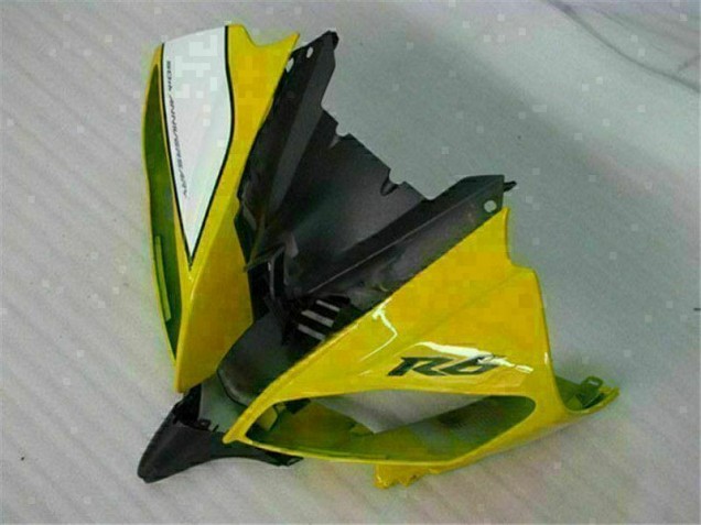 Jaune Blanc Carénage Moto R6 2008-2016 Jaune Blanc Carénage Moto R6 2008-2016