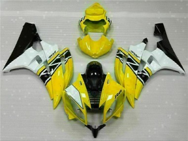 Jaune Blanc Noir Carénages Moto R6 2006-2007