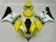 Jaune Blanc Noir Carénages Moto R6 2006-2007 Jaune Blanc Noir Carénages Moto R6 2006-2007