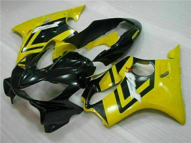 Jaune Carénage Moto CBR 600 F4i 2004-2007 Jaune Carénage Moto CBR 600 F4i 2004-2007