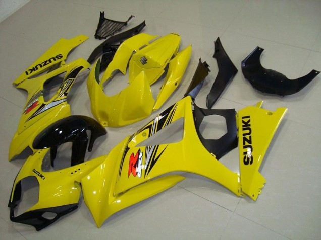 Jaune Carénage Moto GSXR 1000 K7 2007-2008