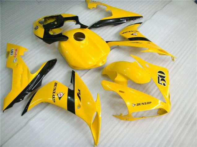 Jaune Carénage Moto R1 2004-2006