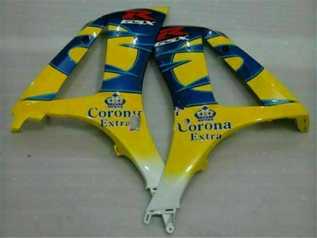 Jaune Carénages Moto GSXR 1000 K7 2007-2008 Jaune Carénages Moto GSXR 1000 K7 2007-2008