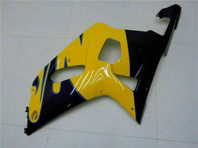 Jaune Carrosserie Moto GSXR 600 / 750 K1 K2 K3 2001-2003 Jaune Carrosserie Moto GSXR 600 / 750 K1 K2 K3 2001-2003