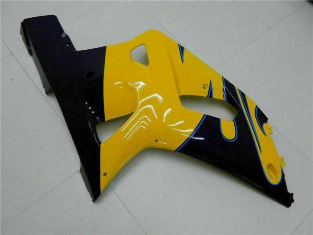 Jaune Carrosserie Moto GSXR 600 / 750 K1 K2 K3 2001-2003 Jaune Carrosserie Moto GSXR 600 / 750 K1 K2 K3 2001-2003