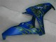 Jaune Flamme Bleu Carénage Moto CBR 1000 RR 2006-2007 Jaune Flamme Bleu Carénage Moto CBR 1000 RR 2006-2007