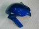 Jaune Flamme Bleu Carénage Moto CBR 1000 RR 2006-2007 Jaune Flamme Bleu Carénage Moto CBR 1000 RR 2006-2007