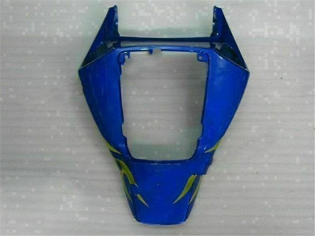 Jaune Flamme Bleu Carénage Moto CBR 1000 RR 2006-2007 Jaune Flamme Bleu Carénage Moto CBR 1000 RR 2006-2007